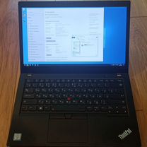 Lenovo Thinkpad T480s,экран 14'',RAM 8Gb,SSD 256