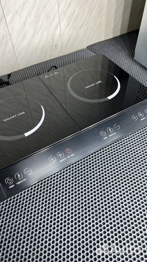 Плитка индукционная galaxy line 2 конфорки новая