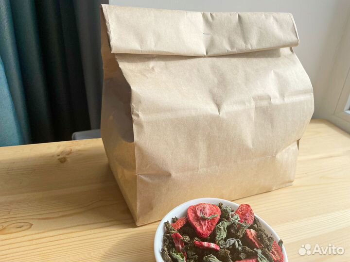 Иванчай 1кг с клубникой и мятой