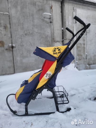 Санки-коляска «Скользяшки»