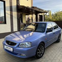 Hyundai Accent 1.5 MT, 2003, 166 000 км, с пробегом, цена 396 000 руб.