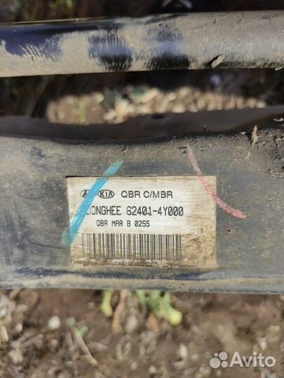 Подрамник передний Kia Rio 3 QB G4FC 2016