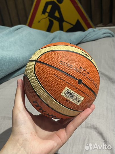 Баскетбольный мяч molten 1 сувенирный или детский