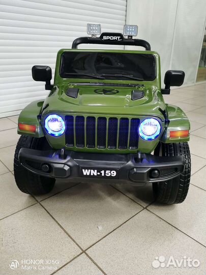 Детский электромобиль jeep