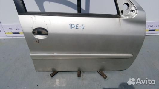 Дверь передняя правая peugeot 206 (1BE04E201)