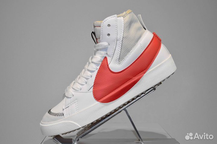 Nike Blazer Mid Jumbo (41-43, Белые, Вечные)