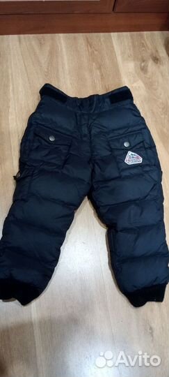 Пуховые штаны Утеплённые брюки pyrenex 104 см на м
