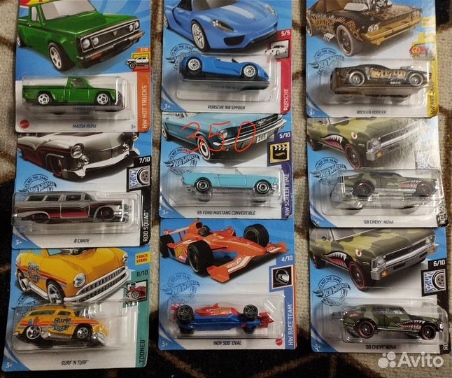 Машинки хот вилс, hot wheels