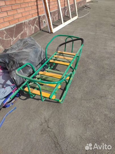 Санки для погодок, двойни