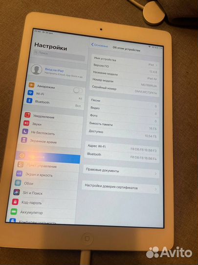 Apple iPad Air Wifi 16Gb