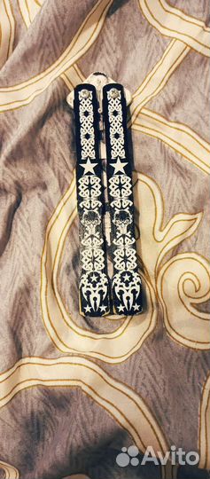 Ножик бабочка деревянная