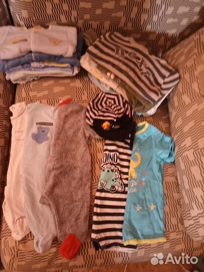 2 пакета фирменных вещей с 1мес до 2лет