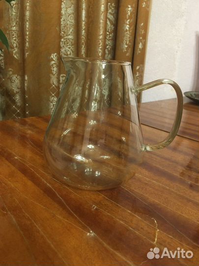 Кувшин молочник стекло