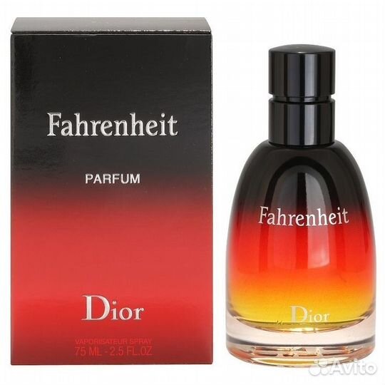 Dior Fahrenheit 75 ml мужской парфюм