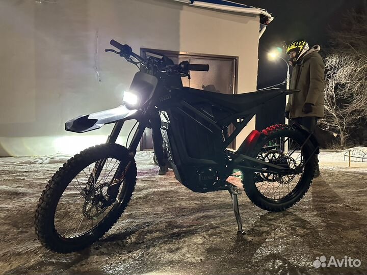 Мощный электропитбайк iKingi S8 Shansu. 72V/40Ah