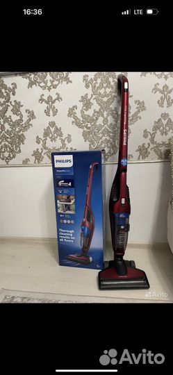 Пылесос Philips power pro Duo 2 en1