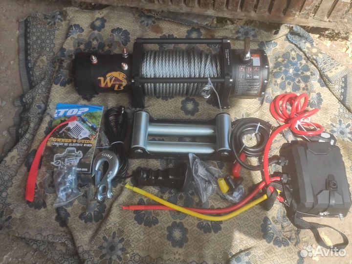 Лебедка на большой джип, мощный эвакуатор