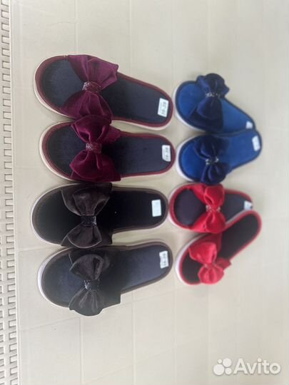 Женские домашние тапочки