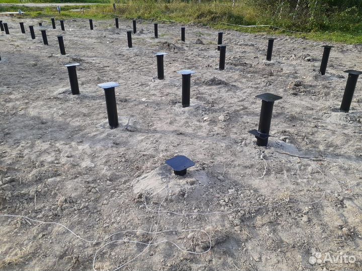 Винтовые сваи под ключ / Фундамент за 1 день