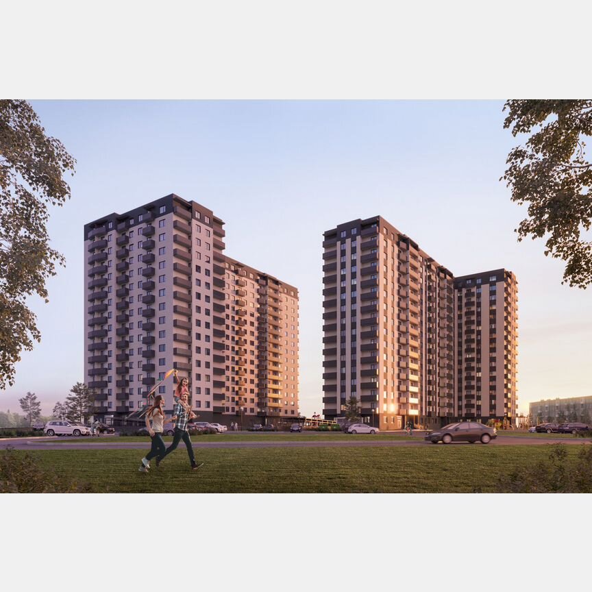 1-к. квартира, 35 м², 8/16 эт.