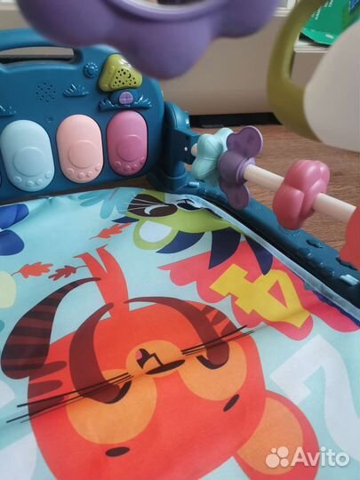 Развивающий коврик с пианино