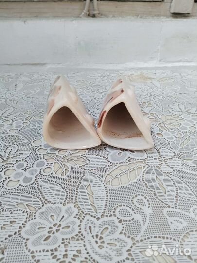 Кашпо для цветов настенное. Керамика. Цена за 4 шт