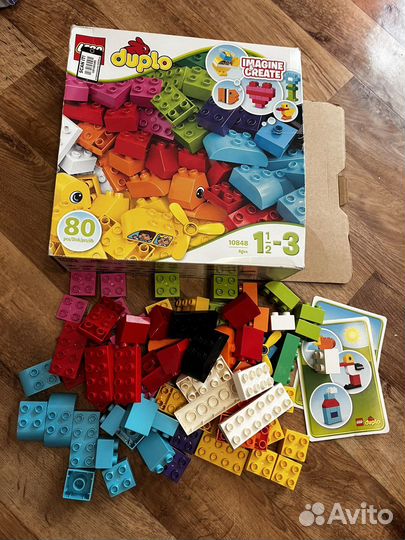 Lego duplo мои первые кубики