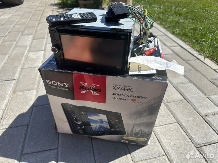 Автомагнитола магнитола sony xav-e60