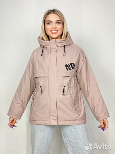 Куртка демисезонная женская 46-56 новая 3 цвета