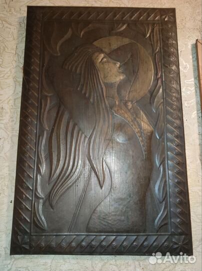 Картина из латуни