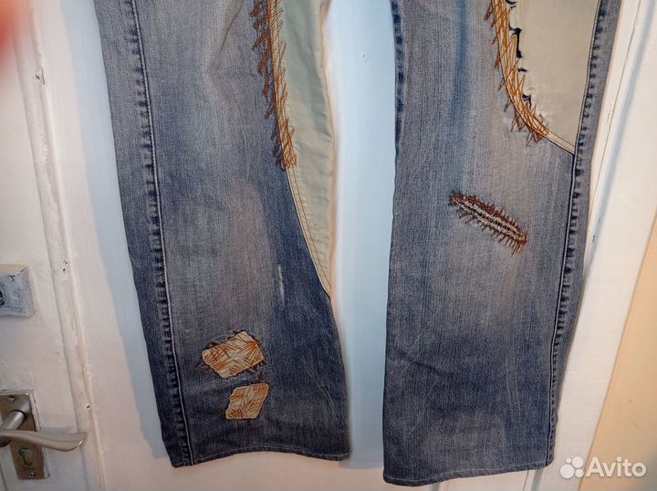 Штаны в ковбойском стиле Cipo & Baxx W:38, L:34