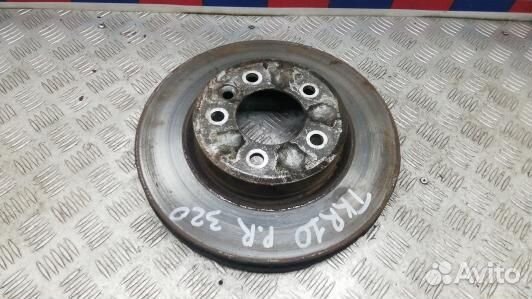 Диск тормозной передний land rover discovery 3 (TK