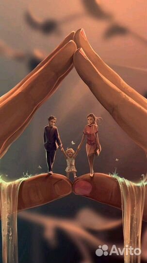 Расклад на картах таро/Чистка негатива воском