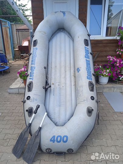 Лодка надувная пвх Intex 