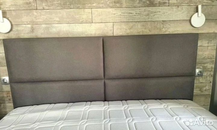 Кровать двуспальная дизайнерская мягкая