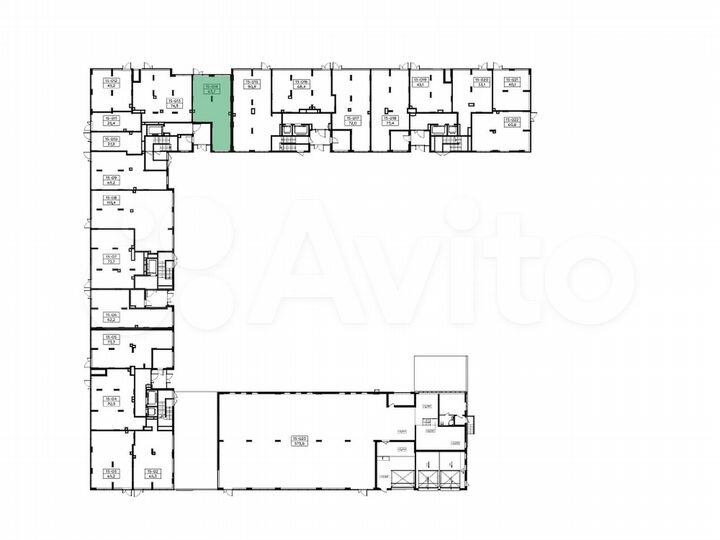 Сдам торговое помещение, 63.6 м²