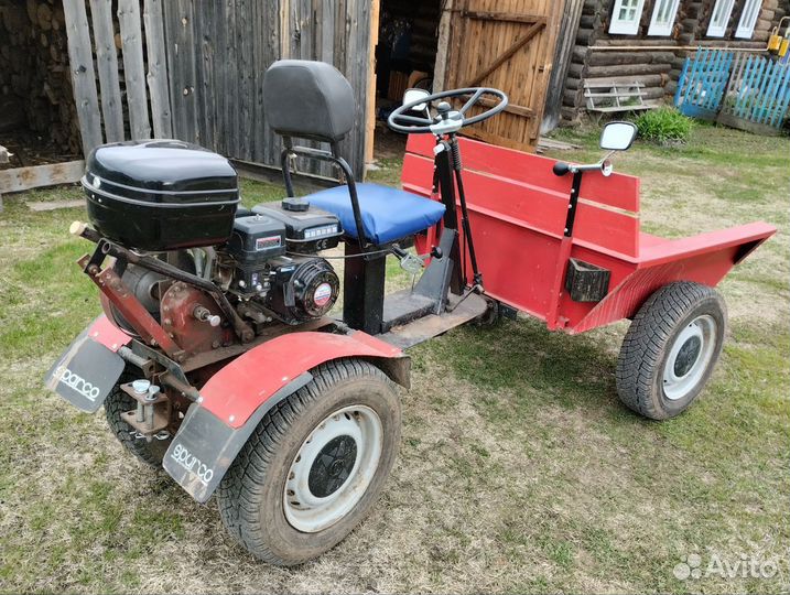 Мотоблок с передним адаптером