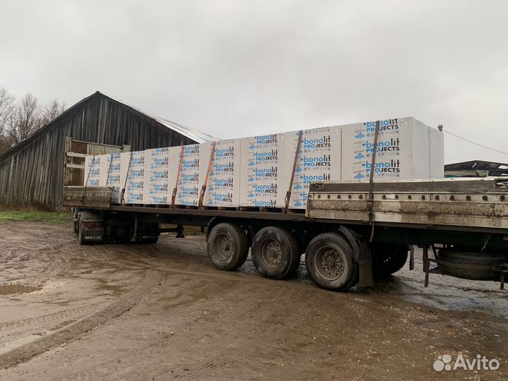 Пенобетон и газобетон с доставкой