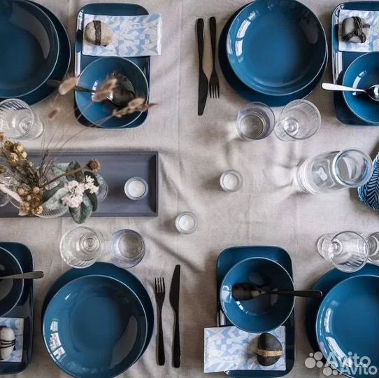 Färgklar фэргклар икеа сервиз 24 предмета