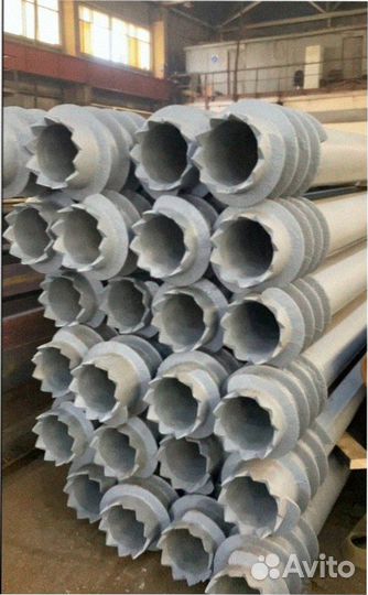 Винтовые сваи для забор под ключ