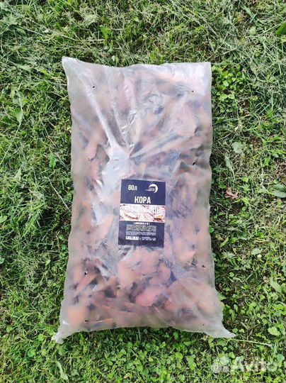 Кора лиственницы 60 л / мульча