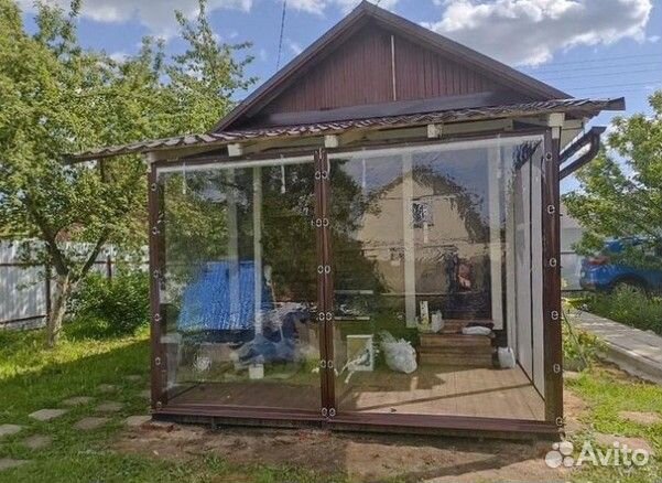 Мягкие окна для беседок и террас