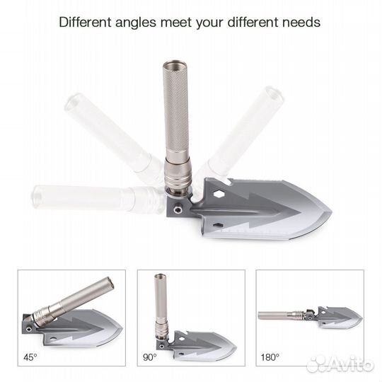 Мультифункциональная туристическая лопата V304