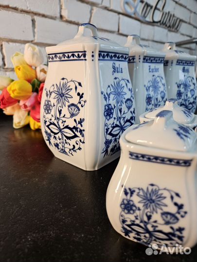 Набор для сыпучих и специй #синий лук