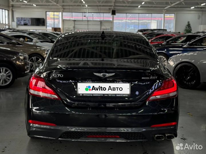 Genesis G70 2.0 AT, 2020, 105 000 км
