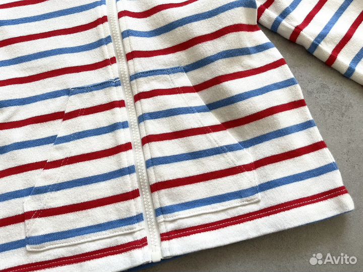 Детская толстовка с капюшоном Petit Bateau