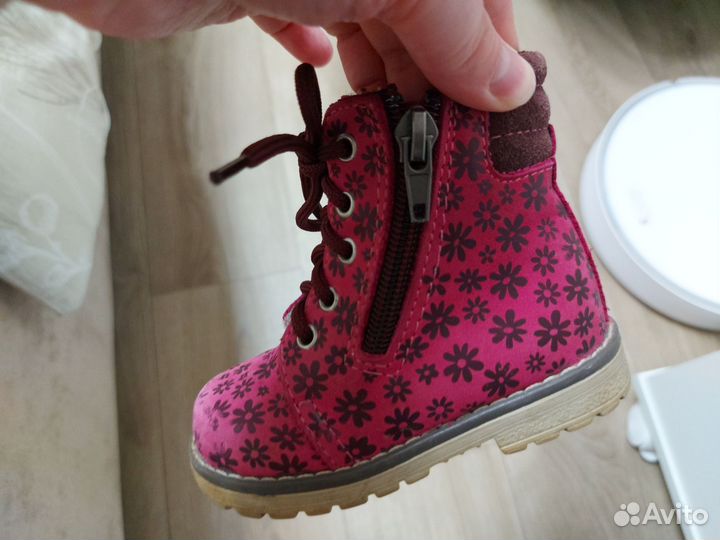 Ботинки демисезонные для девочки 20