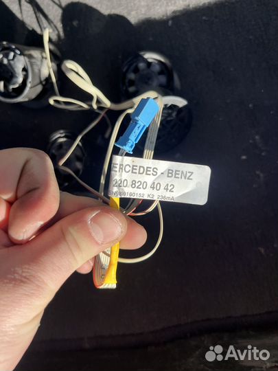 Вентиляция сидений Mersedes w220