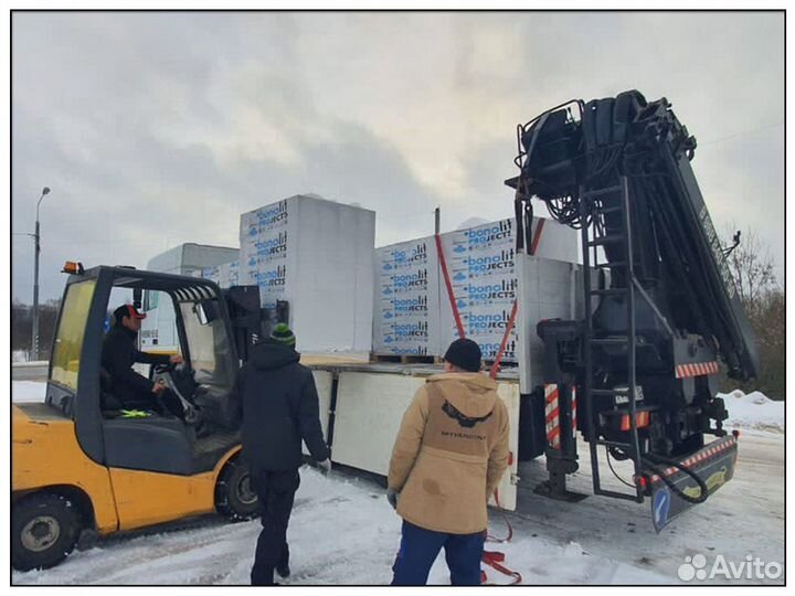 Газоблоки с доставкой Bonolit