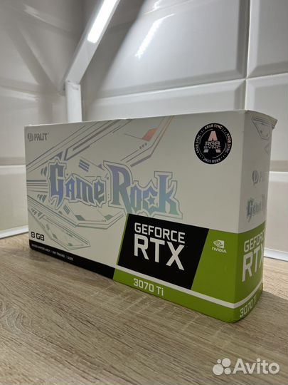 Rtx 3070 Ti Palit Game Rock Новая Гарантия